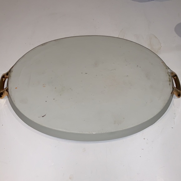 1920s Japan Hand-painted Gaudy Blue Willow Moriage & Gold Porcelain Vases/tray - Picture 9 of 12